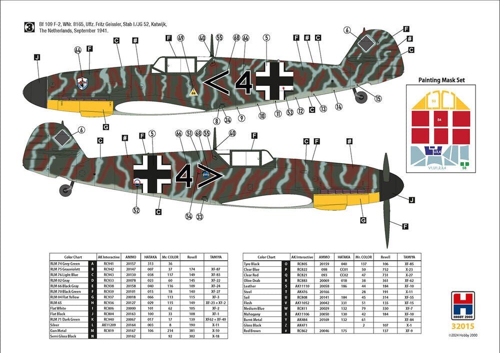 Bf 109 F-2 Western Front