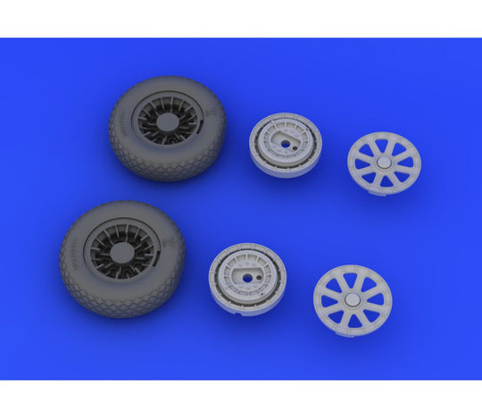 F4U-1 wheels for Tamiya