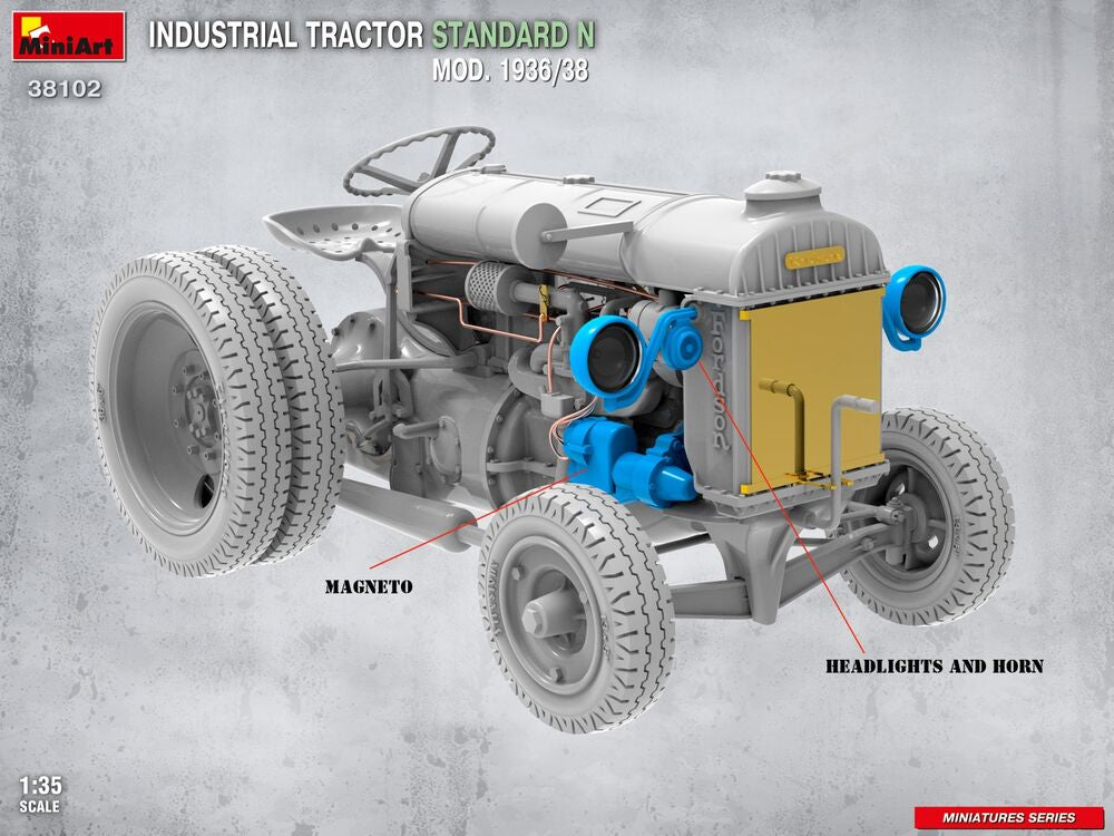 Industrial Tractor Standard N Mod. 1936/38
