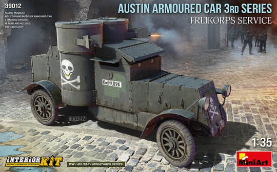 Austin Armoured Car 3rd Series: Freikorps Service. Interior Kit