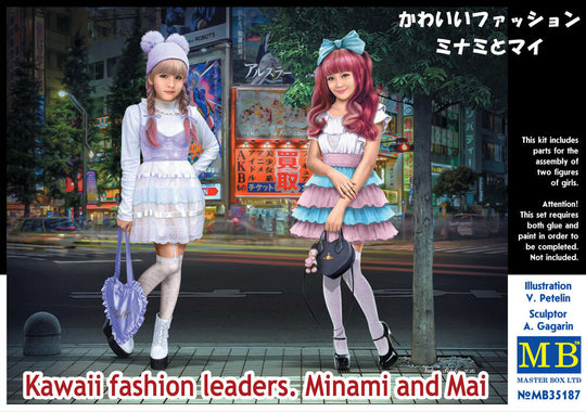 Kawaii fashion leaders.Minami and Mai