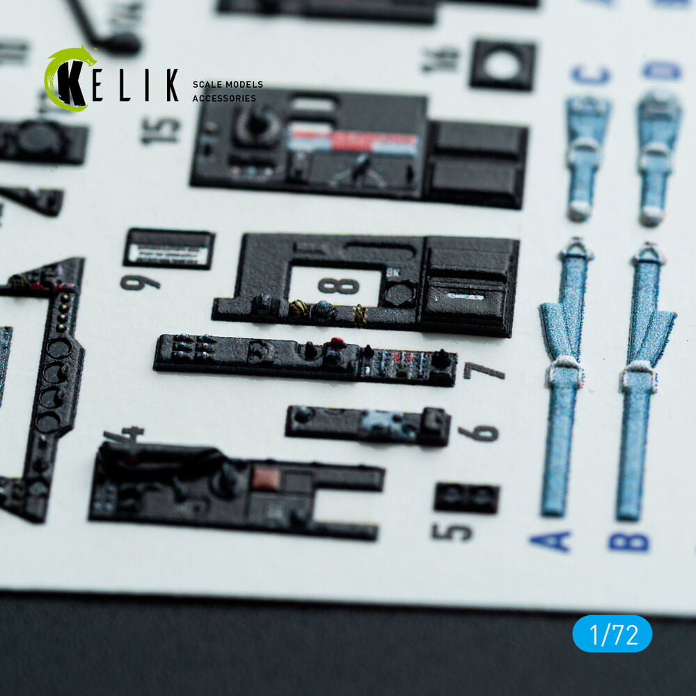 Gannet AS1/AS4 - interior 3D decals for Revell kit