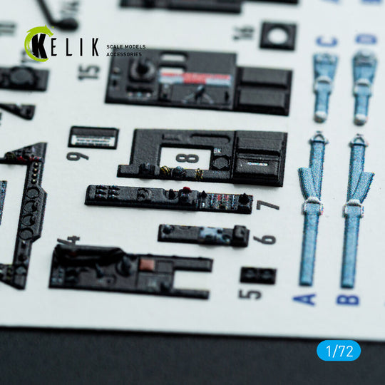 Gannet AS1/AS4 - interior 3D decals for Revell kit