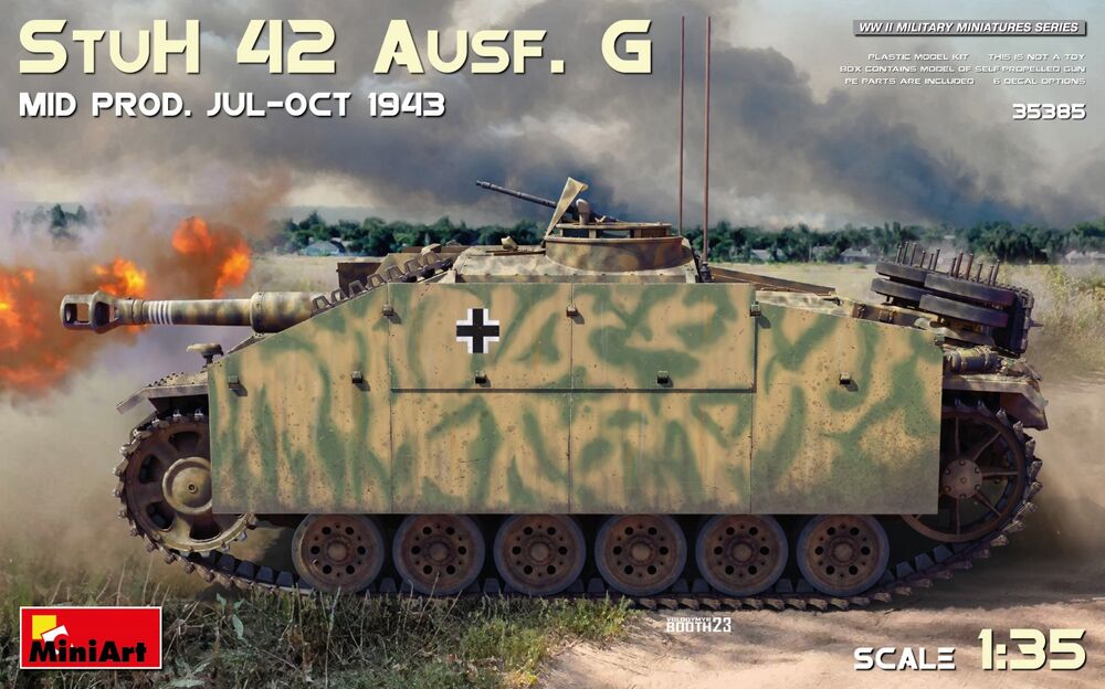 StuH 42 Ausf. G  Mid Prod (Jul-Oct 1943)