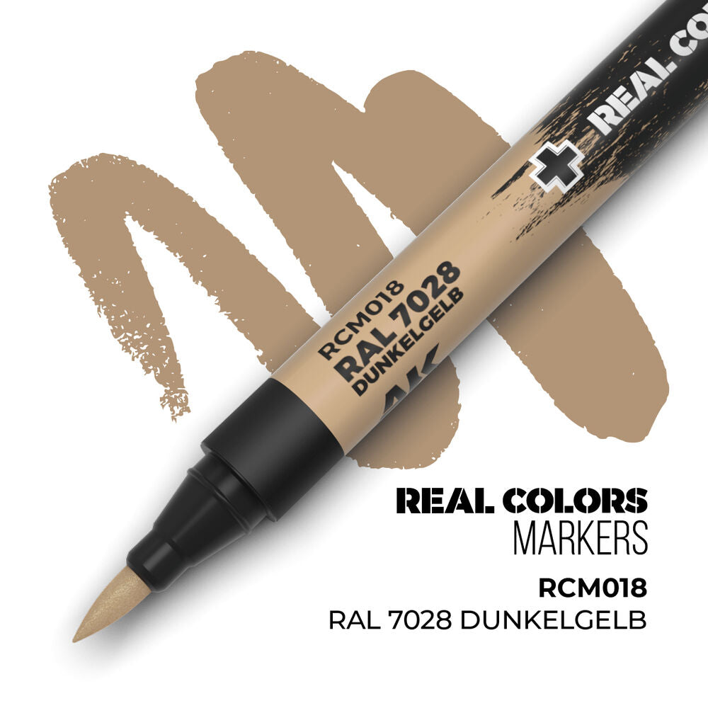 Real Colors Markers: RAL 7028 DUNKELGELB