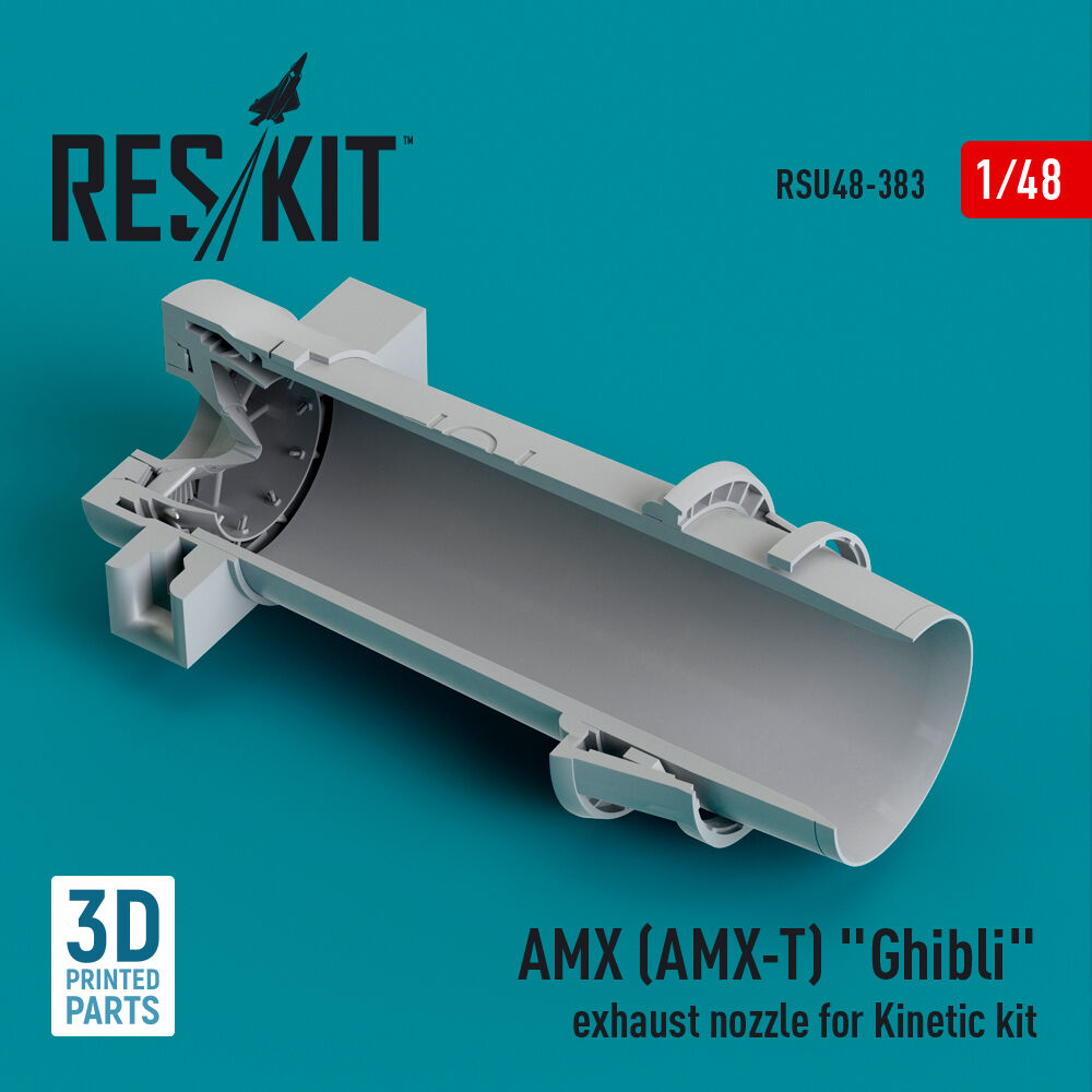 AMX (AMX-T) Ghibli exhaust nozzle for Kinetic kit (3D Printed)