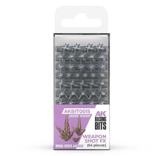 WEAPONS SHOT FX - BASING BITS 54 pieces
