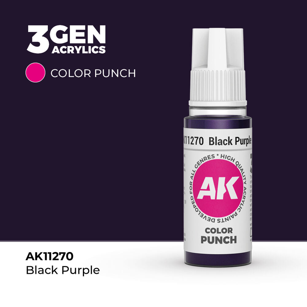 Black Puprple COLOR PUNCH 17 ml