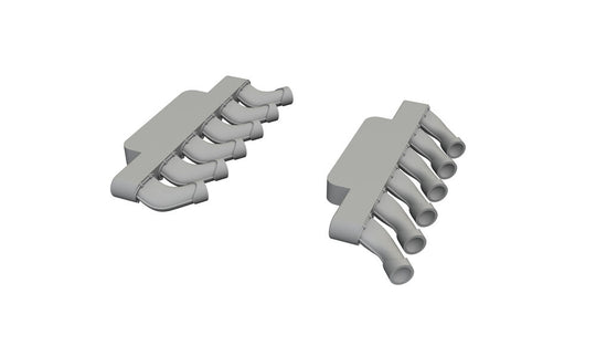 Spitfire Mk.IXe LööKplus w/ rounded exhausts for Airfix