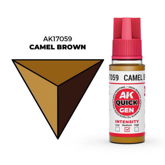 CAMEL BROWN 18 ml - QUICK GEN