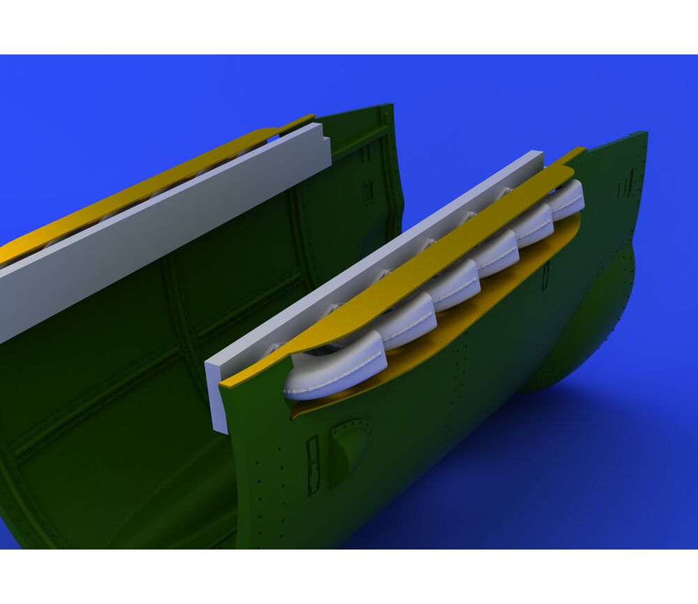 Bf 109G-6 exhaust stacks for Revell