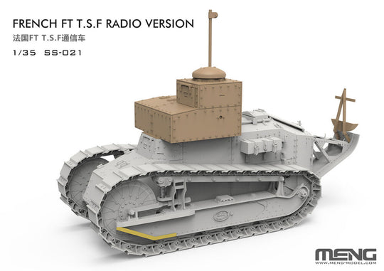 French FT T.S.F Radio Version (incl. resin parts)