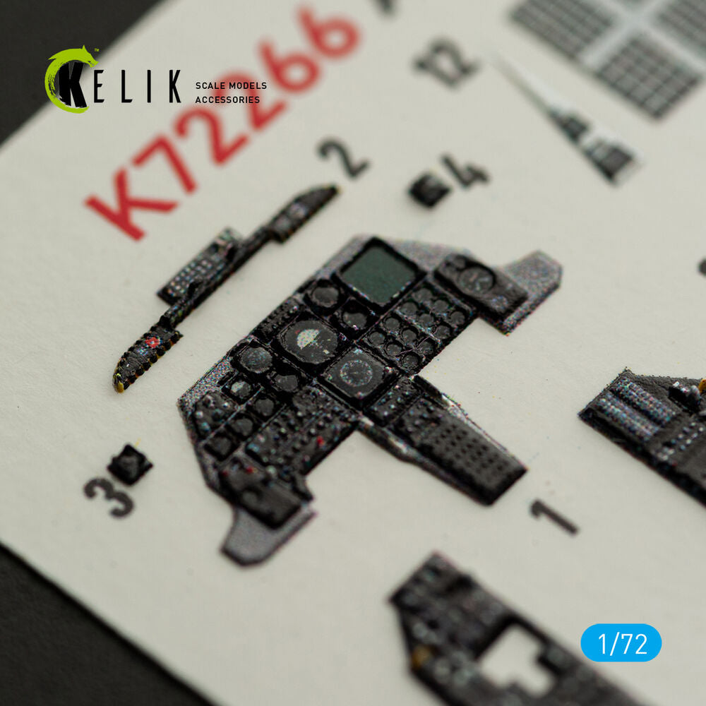 A-10A Thunderbolt -  interior 3D decals for Great Wall Hobby