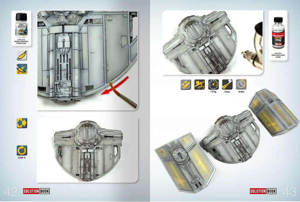 SOLUTION BOOK 05 - How to Paint Imperial Galactic Fighters (English, Castellano, Français, Deutsch)