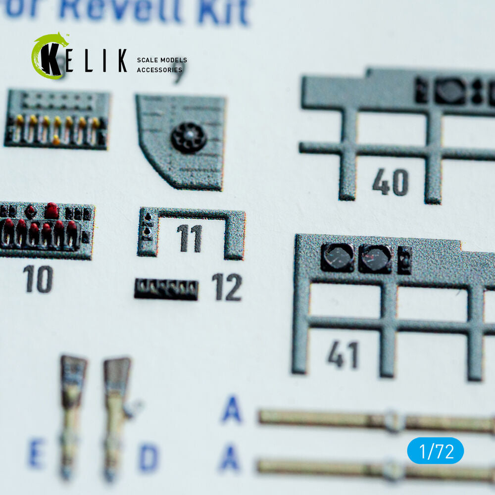 BV-222 - interior 3D decals for Revell kit