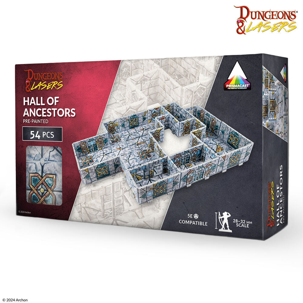 Dungeons & Lasers HALLS OF ANCESTORS: PRE-PAINTED