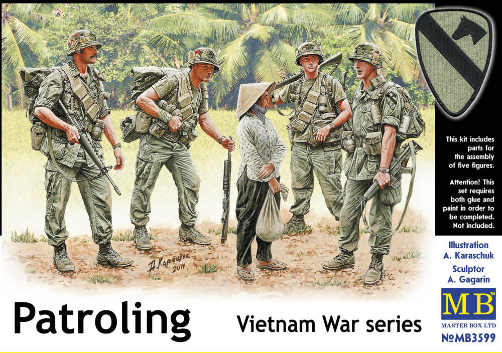 Patroling, Vietnam