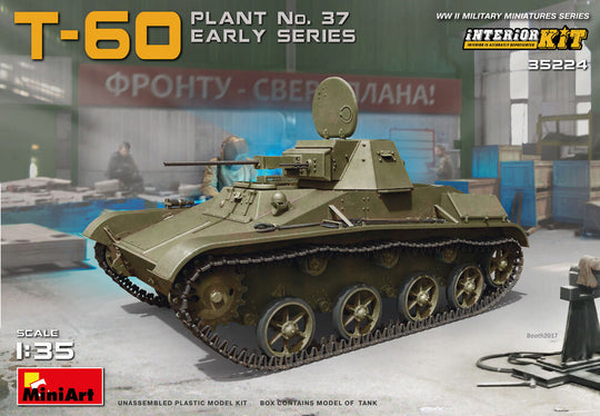 T-60(Plant No.37) Early Series,Autumn 1941 Prod.