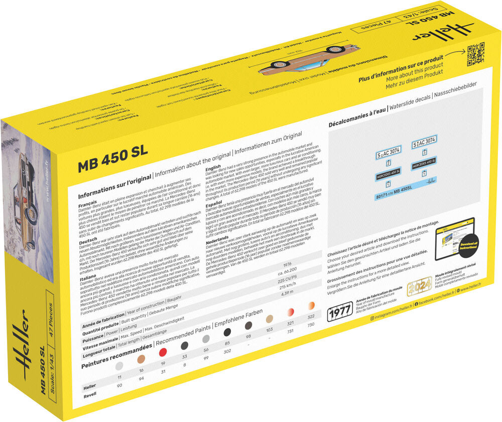STARTER KIT MB 450 SL