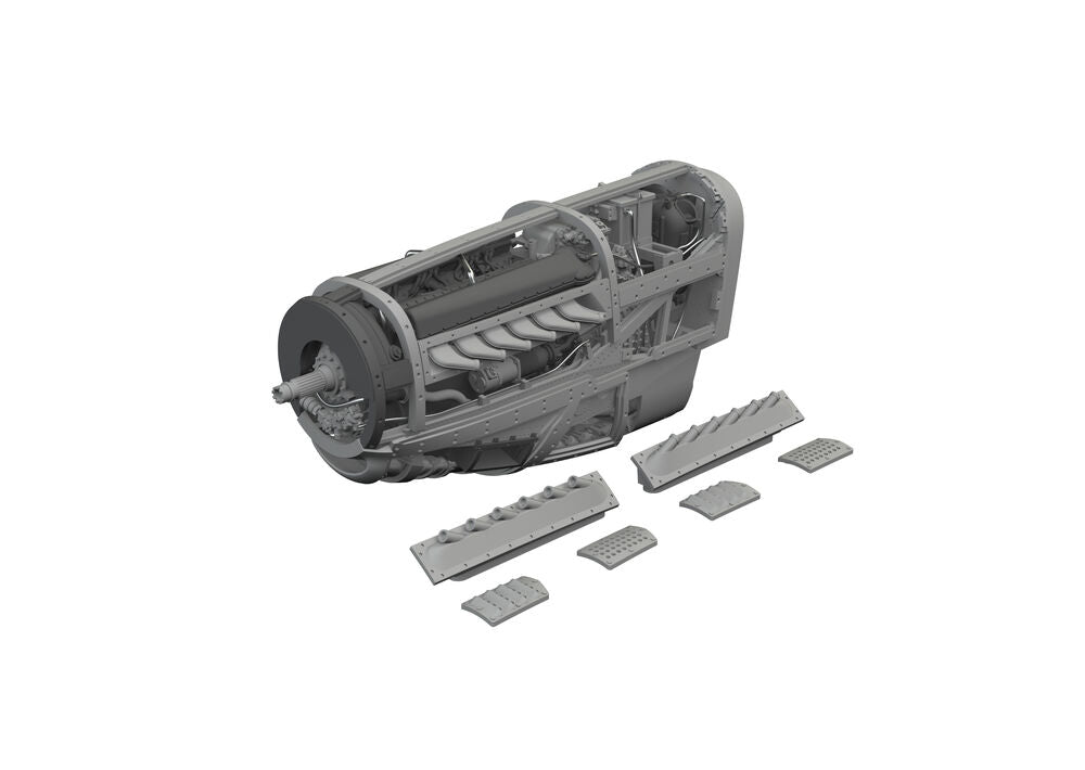 P-51D engine PRINT  EDUARD