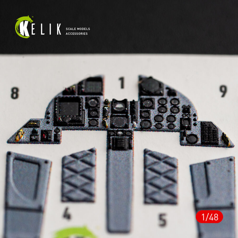 F-15C (Late) - interior 3D decals for Hasegawa