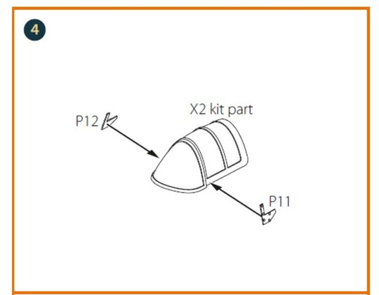 Gloster E28/39 Pioneer PE parts for CP kits
