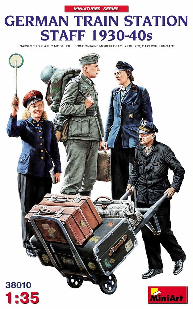 German Train Station Staff 1930-40s