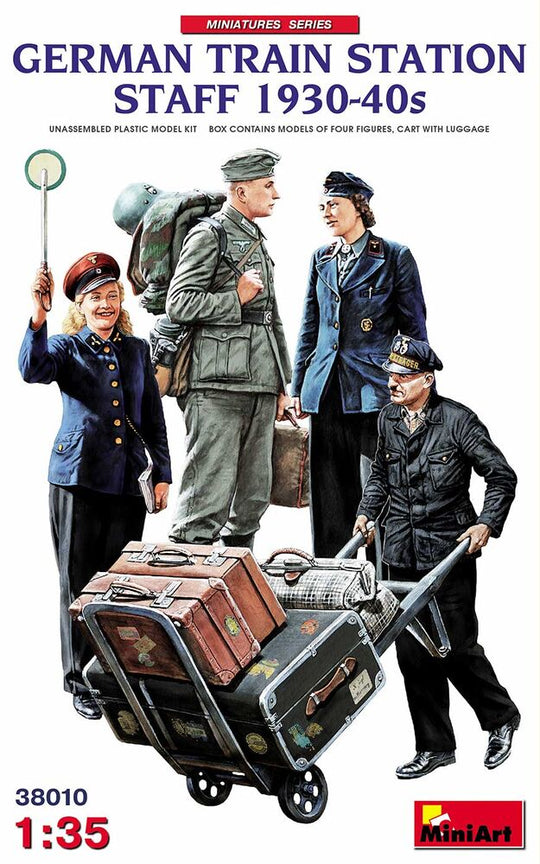 German Train Station Staff 1930-40s