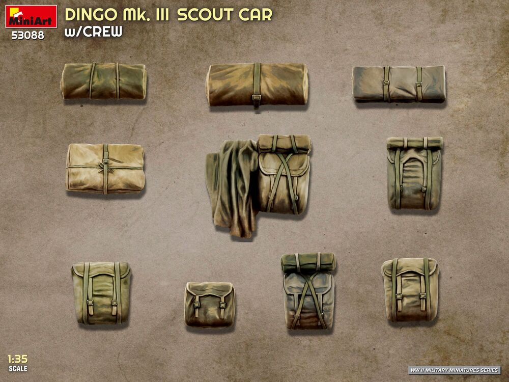 Dingo Mk. III Scout Car w/ Crew