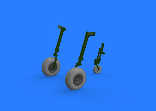 P-51D wheels for Revell
