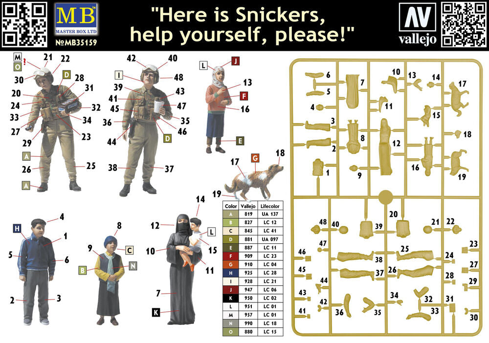 Here is Snickers help yourself, please