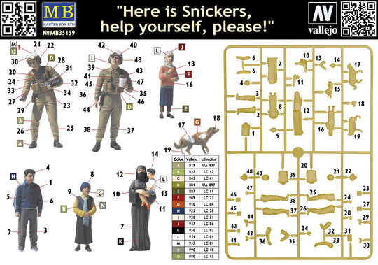 Here is Snickers help yourself, please