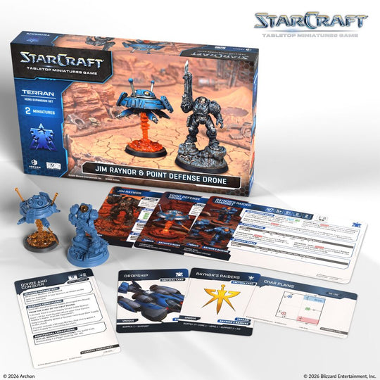 StarCraft Jim Raynor (Raynor's Raiders) - Terran - Hero Expansion Set