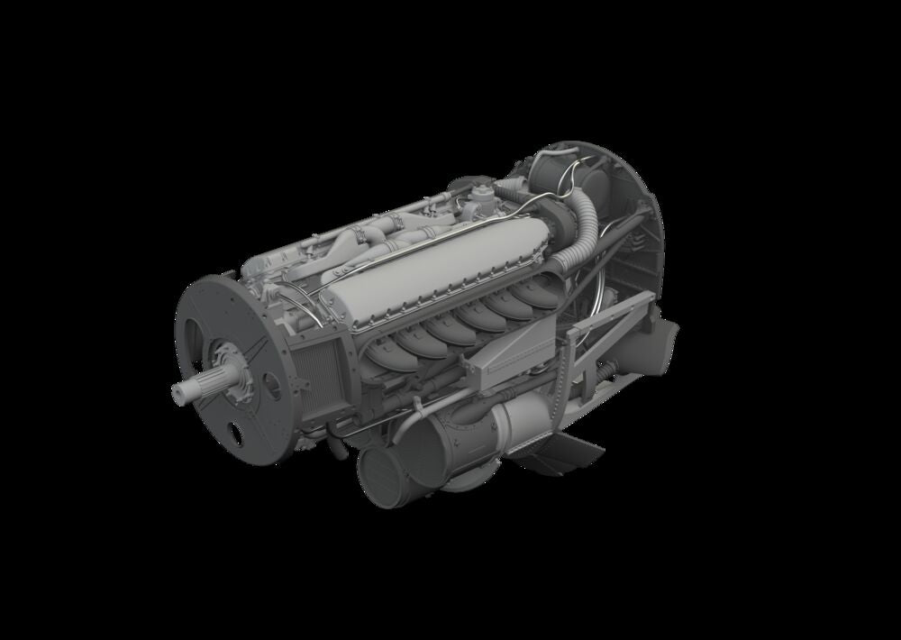 P-40N engine PRINT  EDUARD