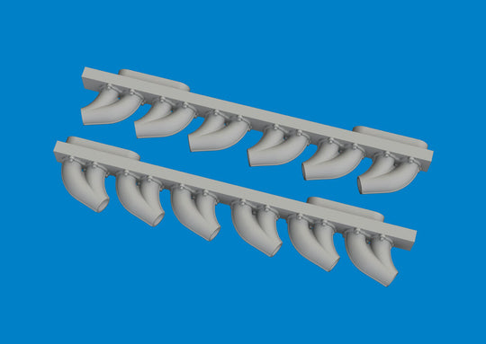 P-39 exhaust stacks rounded PRINT