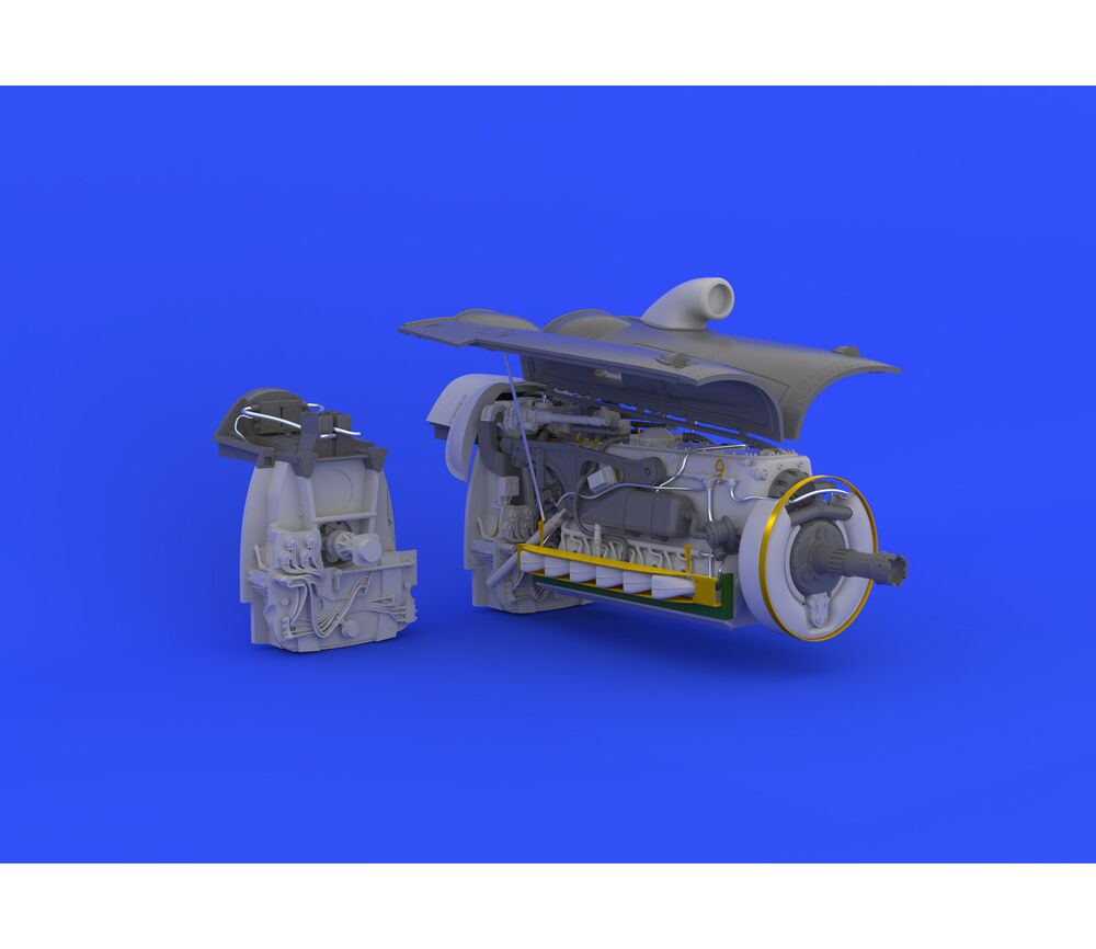Bf 109G-6 engine for Revell