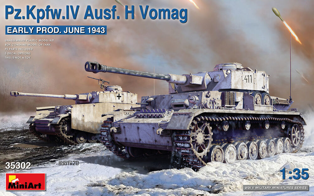 Pz.Kpfw.IV Ausf. H Vomag. Early Prod. (June 1943)