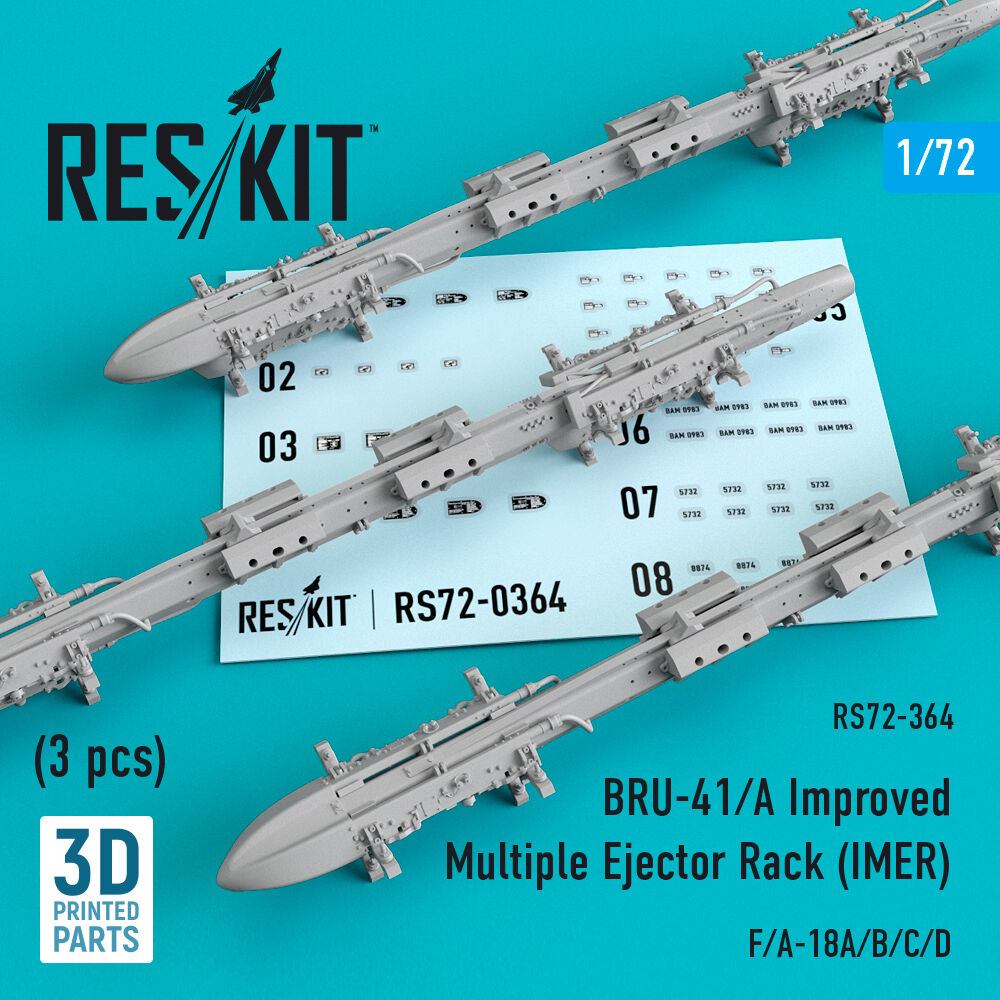 BRU-41/A Improved Multiple Ejector Rack (IMER) (3 pcs) (F/A-18A/B/C/D)