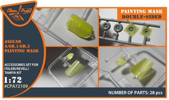 Jaguar A/GR.1/GR.3 painting mask for Italeri/Revell/Tamiya kits