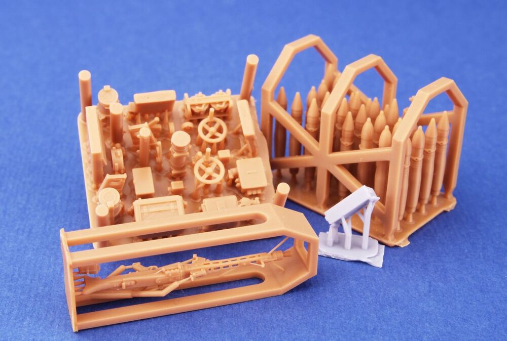 Marder IIIM Fighting Compartment Detail Set for Tamiya