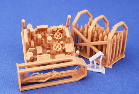 Marder IIIM Fighting Compartment Detail Set for Tamiya