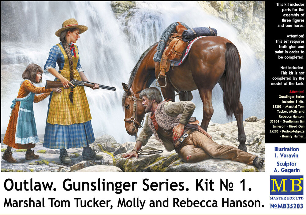 Outlow. Gunslinger series Kit No.1. Marshal Tom Tucker,Molly a.RebeccaHanson
