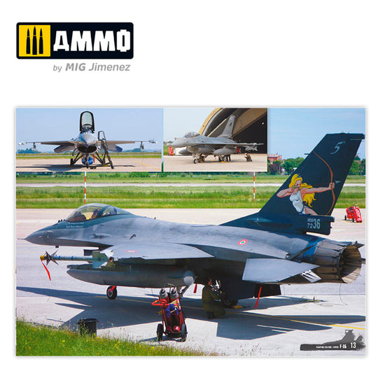 F-16 Fighting Falcon / VIPER - VISUAL MODELERS GUIDE (English, Castellano, Italiano)