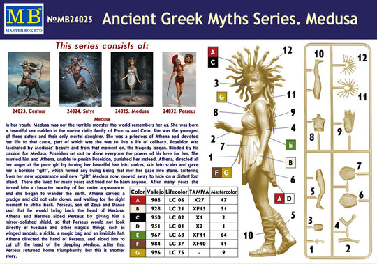 Medusa, Ancient Greek Myths Series