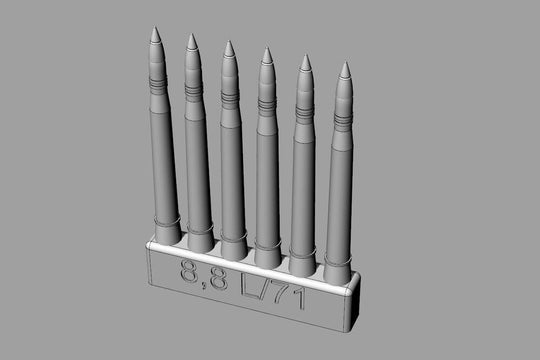 8,8cm KwK 43/2 L/71 for Kingtiger/JgPpanther/Elephant/Nashorn