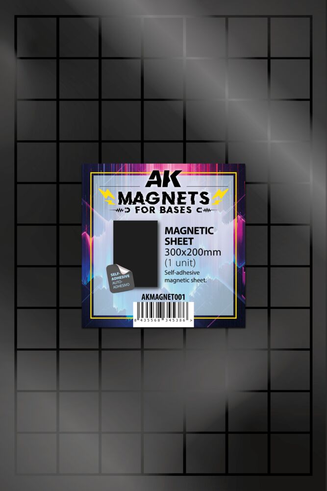 MAGNETIC SHEET 300x200 - 1 unid
