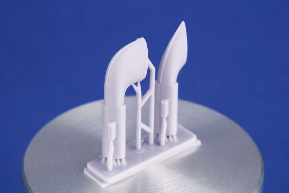 Lysander Exhaust (2 types) for Airfix