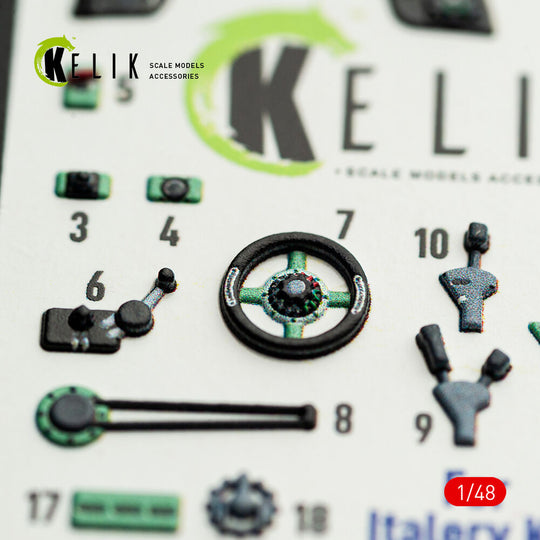MC.200 - interior 3D decals for Italeri kit