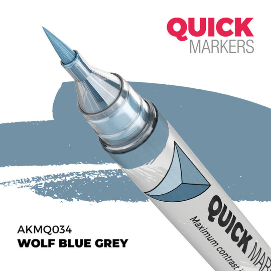 WOLF BLUE GREY - QUICK MARKER