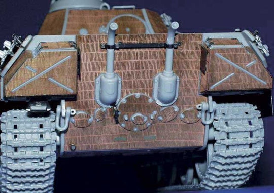 Zimmerit Panther Ausf.A Early für Dragon Bausatz